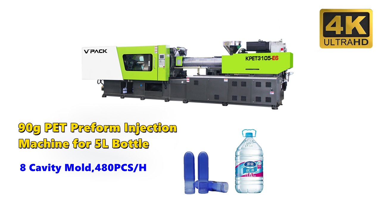 8 Cavity PET Preform Mold Injection Machine