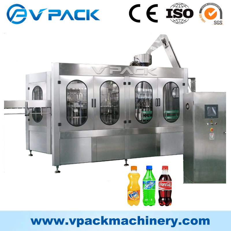 Automatic Soft Drink Filling Machine
