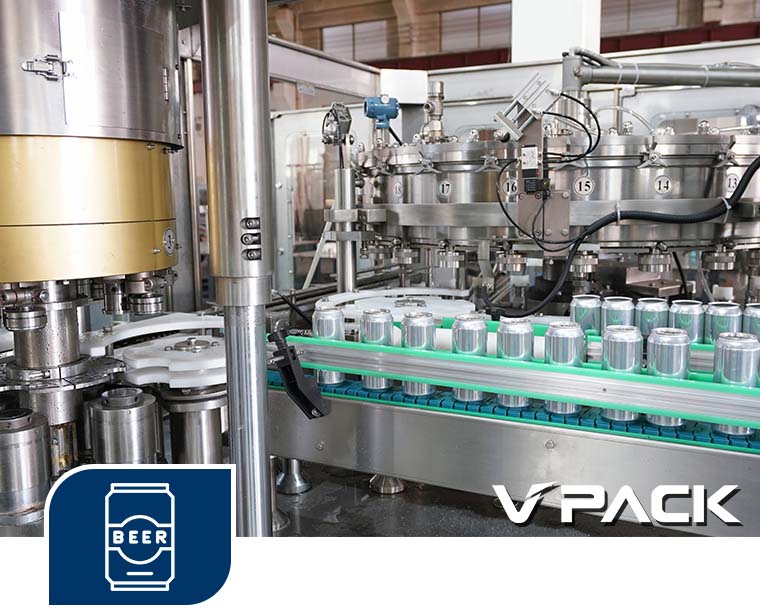 Pop-can Beer filling line