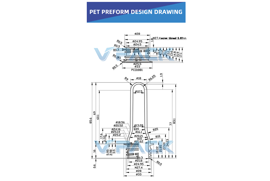 Preform Injection Molding Machine pet process design diagram.jpg